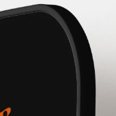 Abstrakter Bronzeschild Pickleball Schläger (Linke Seite)