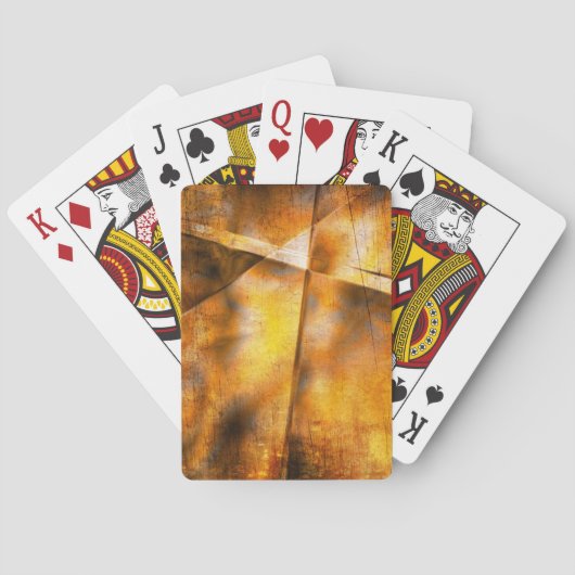 abstrakter bunter Hintergrund der Kunst Spielkarten (Rückseite)