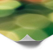 Abstrakter bunter Hintergrund Poster (Ecke)