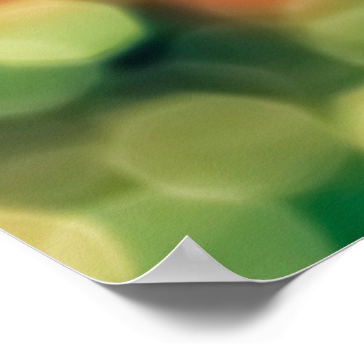 Abstrakter bunter Hintergrund Poster (Ecke)