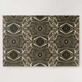 Abstrakter, bunter Twirl Pinched Halb Brick / Sepi Puzzle (Horizontal)