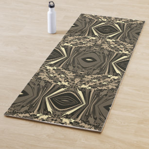 Abstrakter, bunter Twirl Pinched Halb Brick / Sepi Yogamatte