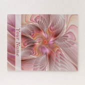 Abstrakter Butterfly-Fraktal Puzzle (Horizontal)