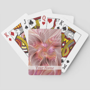 Abstrakter Butterfly-Fraktal Spielkarten