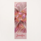 Abstrakter Butterfly-Fraktal Yogamatte (Vorderseite)