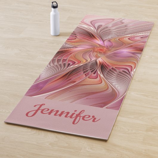 Abstrakter Butterfly-Fraktal Yogamatte (Beispiel)