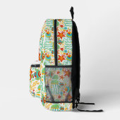 Abstrakter Cartoon Bedruckter Rucksack (Rechts)