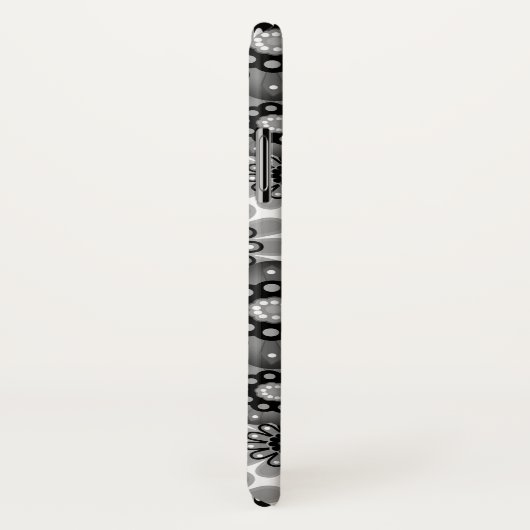 Abstrakter Cartoon Blume Blumenkinder skandinav Case-Mate iPhone Hülle (Hinten/Rechts)