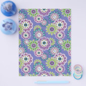 Abstrakter Cartoon Blume Blumenkinder skandinav Flyer (Einzeln)