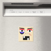 Abstrakter Cartoon Boxer Magnet (In Situ (Geschirrspüler))