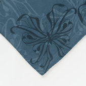 Abstrakter Cartoon Fleecedecke (Ecke)