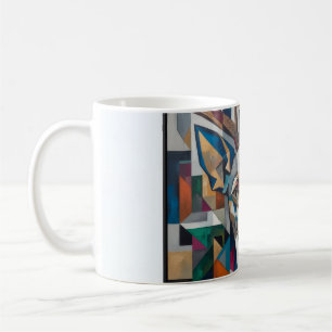 Abstrakter Chihuahua  Kaffeetasse