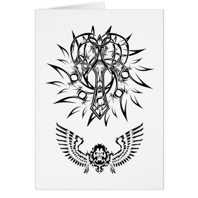 Abstrakter christlicher Stammes- (Vorne)