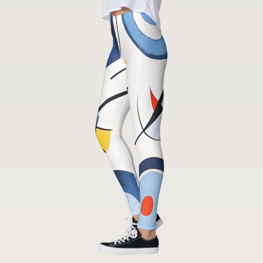 Abstrakter Circular Dimension Leggings (Links)