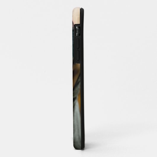 Abstrakter City Arm Tattoo iPh Schwarzer und Graue Case-Mate iPhone Hülle (Hinten/Links)