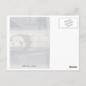 Abstrakter Crash Postkarte (Rückseite)