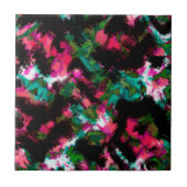 Abstrakter Crimsonschwarz Fliese (Vorderseite)