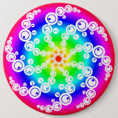Abstrakter Crop Circle Button (Vorderseite)