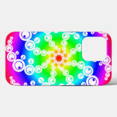 Abstrakter Crop Circle Case-Mate iPhone Hülle (Rückseite (Horizontal))