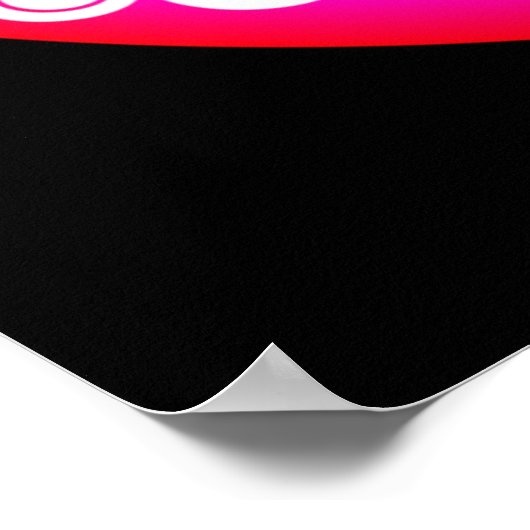 Abstrakter Crop Circle Poster (Ecke)