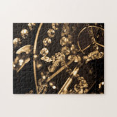 Abstrakter Crystal Chandelier Puzzle (Horizontal)