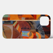 Abstrakter Cubismus Klee Tempelgärten Case-Mate iPhone Hülle (Rückseite (Horizontal))