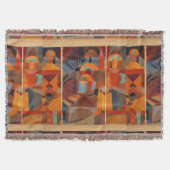 Abstrakter Cubismus Klee Tempelgärten Decke (Vorderseite)