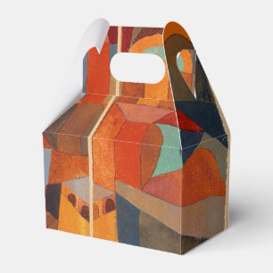 Abstrakter Cubismus Klee Tempelgärten Geschenkschachtel