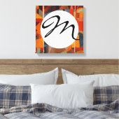 Abstrakter Cubismus Klee Tempelgärten Leinwanddruck (Insitu (Schlafzimmer))