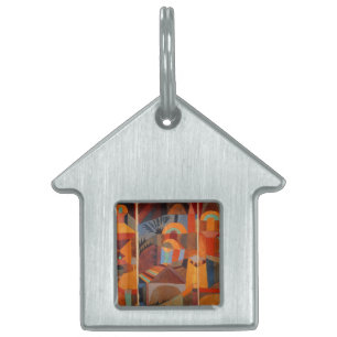 Abstrakter Cubismus Klee Tempelgärten Tiermarke