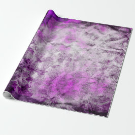 Abstrakter Damask rosa Druck Geschenkpapier