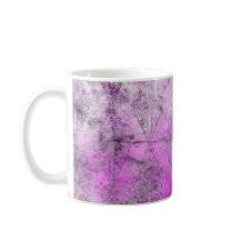 Abstrakter Damask rosa Druck