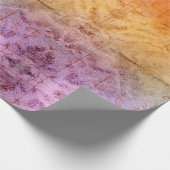 Abstrakter Damast Alkohol Alkohol Tinte Wasserfarb Geschenkpapier (Ecke)