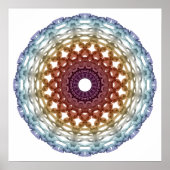 Abstrakter DNA-Ring Poster (Vorne)