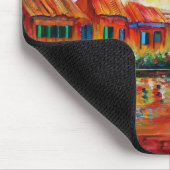 Abstrakter DorfCityscape XX - Mousepad (Ecke)