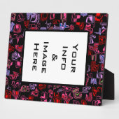 Abstrakter Drehrahmen Fotoplatte (Seite)