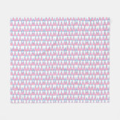 Abstrakter dreieckiger Hintergrund Fleecedecke (Vorderseite (Horizontal))