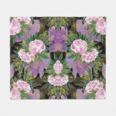 Abstrakter Druck Fleecedecke (Vorderseite (Horizontal))