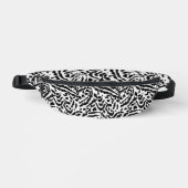 Abstrakter Dschungel Bauchtasche (Vorderseite)