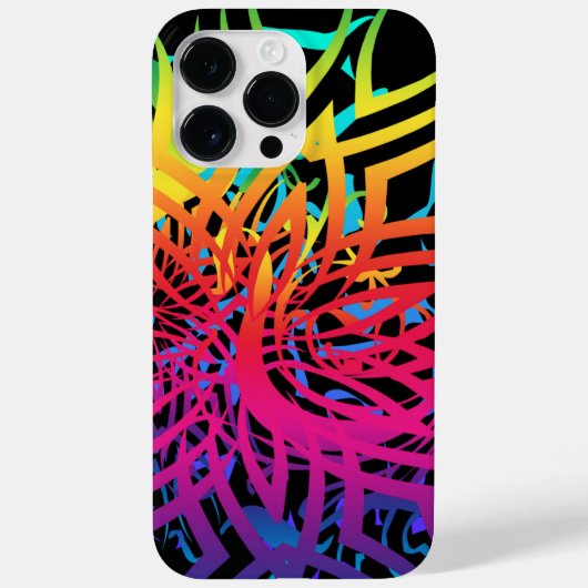 Abstrakter Dschungel Case-Mate iPhone Hülle (Rückseite)