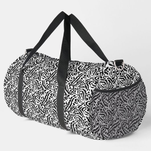 Abstrakter Dschungel Duffle Bag (Rechte Ecke)