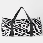 Abstrakter Dschungel Duffle Bag (Rückseite)