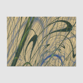 Abstrakter Dschungel Seidenpapier