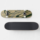 Abstrakter Dschungel Skateboard (Horizontal)