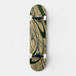 Abstrakter Dschungel Skateboard
