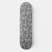 Abstrakter Dschungel Skateboard (Vorderseite)