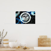 Abstrakter Dubstep Lautsprecher Dub Step Poster (Küche)