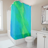 abstrakter Duschvorhang (Beispiel)