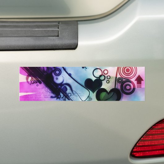 Abstrakter Ecig Autoaufkleber (Auf Auto)