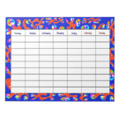 Abstrakter Editor Notizblock (Vorderseite)